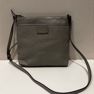 Kate Spade Gray Crossbody Purse